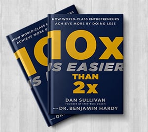 10x Is Easier Than 2x